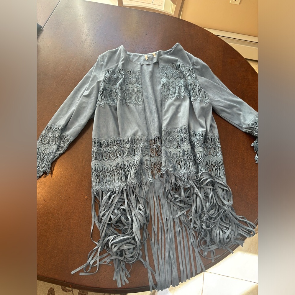 Boutique lace sweater